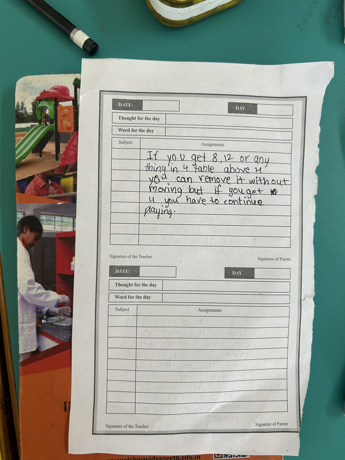 Student-Designed Game Rules & Strategy 2